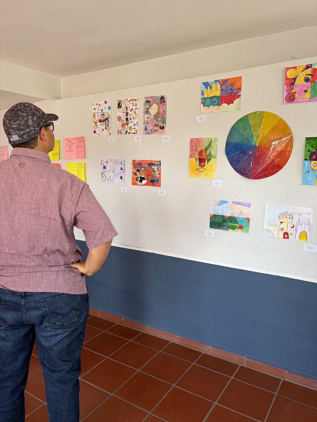 Galería de arte escolar